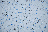 Mixed Vinyl Flakes Sapphire 5 lbs