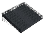 Portable Tiered Seating Kits using 4X4 Stage Modules