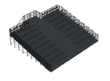 Grand stand made of modular platforms