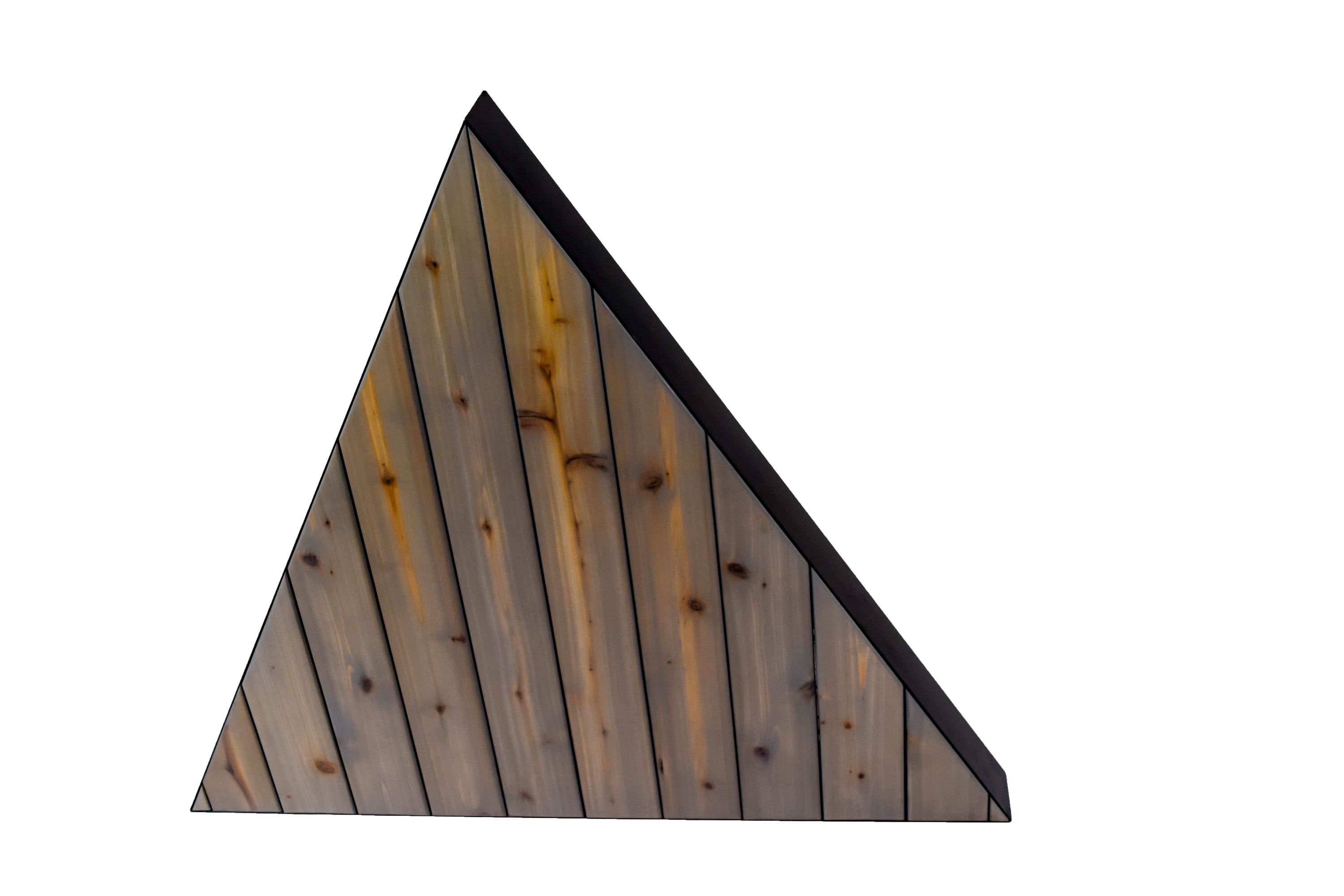 ・ 　合計4デック Triangular Cedar Deck 4' – Deck TO/GO