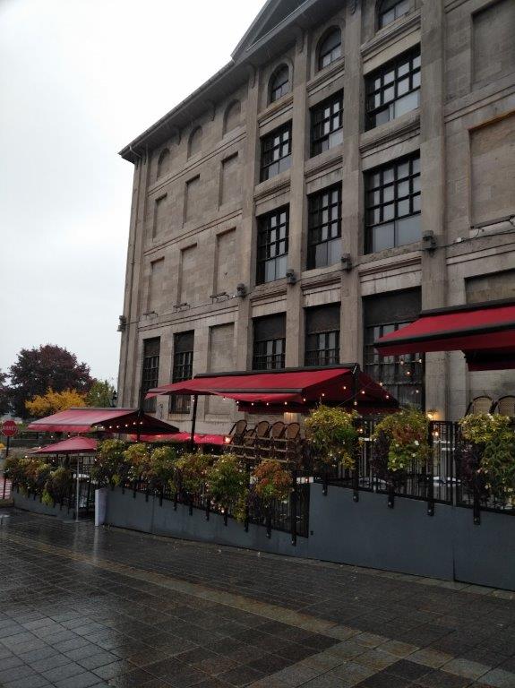 Severe Slope & Street Terraces Installation made EZ for Comptoir 400