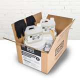 DOUBLE KIT (500 sq/ft) Super White PE700920 100% Solid Epoxy Includes 2 x 4,5L : 2x Clear (842315052011) & 2x Dyes (PE700920 500 ml)