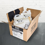 DOUBLE KIT Silver Metallic 100% Solid Epoxy Includes 2 x 4,5L : 2x Clear (842315052011) & 2x Dye (BASE-101-500ML)