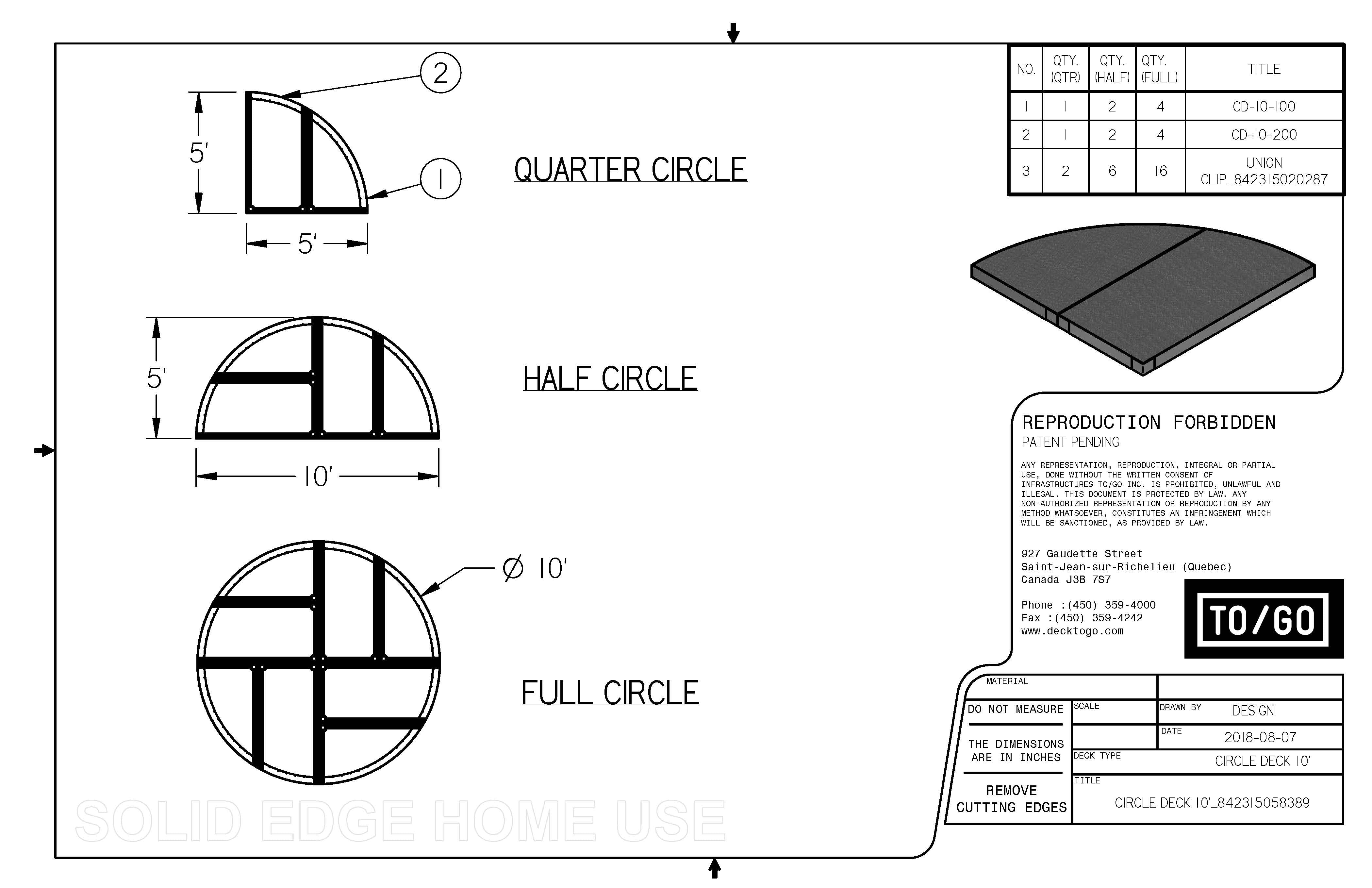 Circular Deck Kits-6