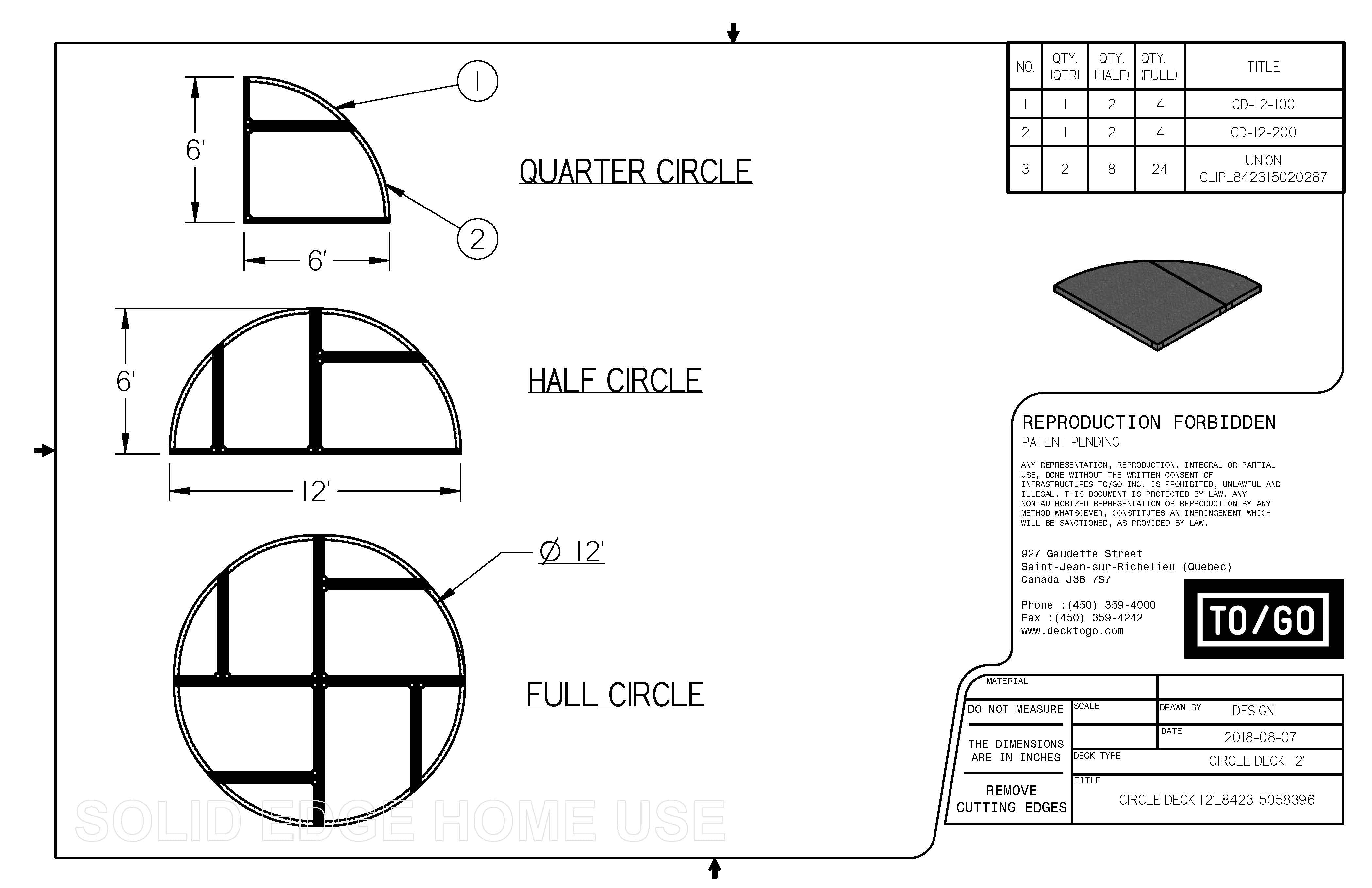 Circular Deck Kits-7