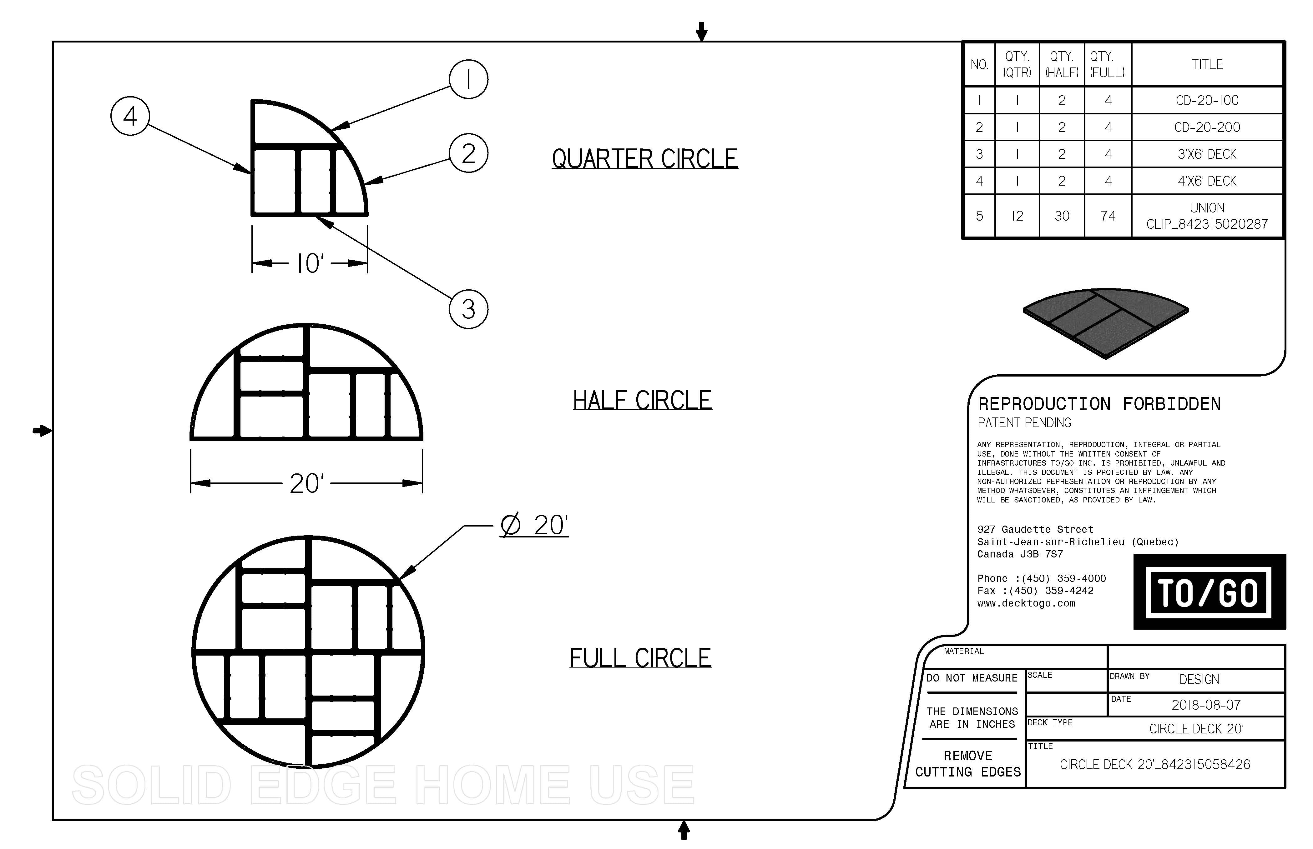 Circular Deck Kits-11