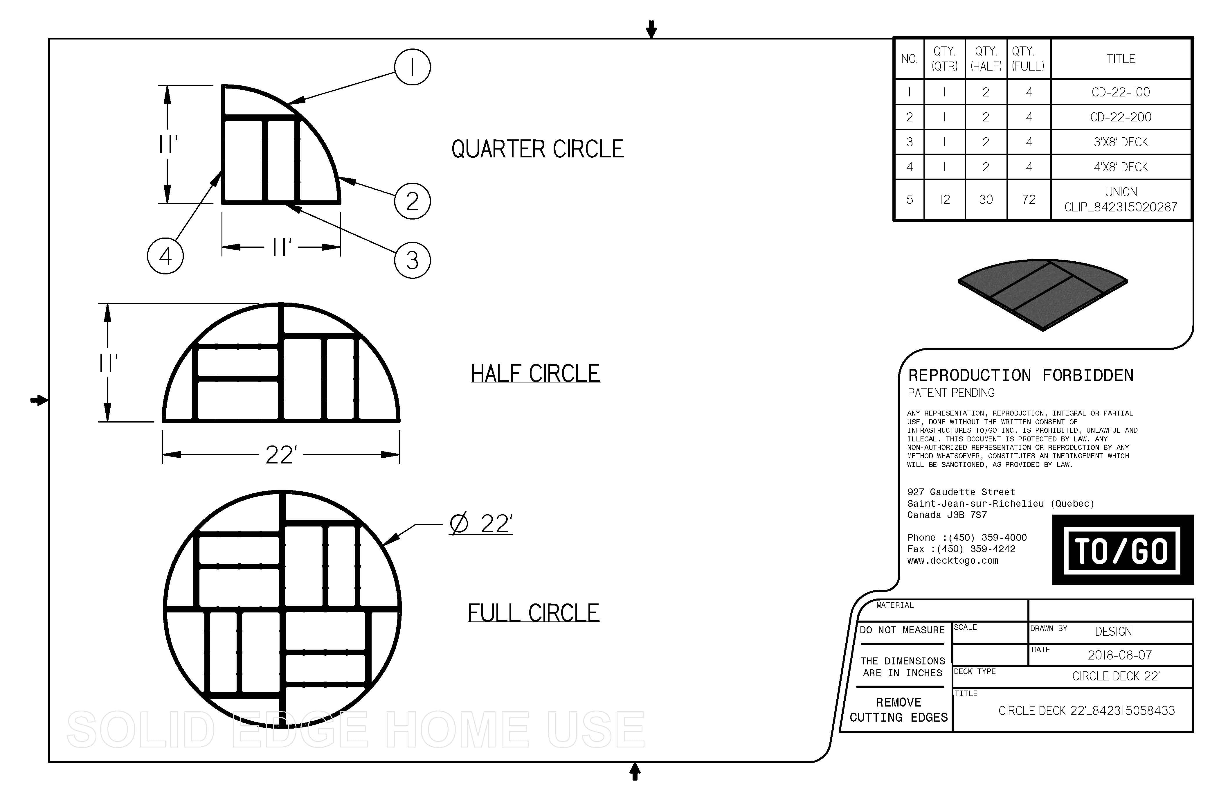 Circular Deck Kits-10