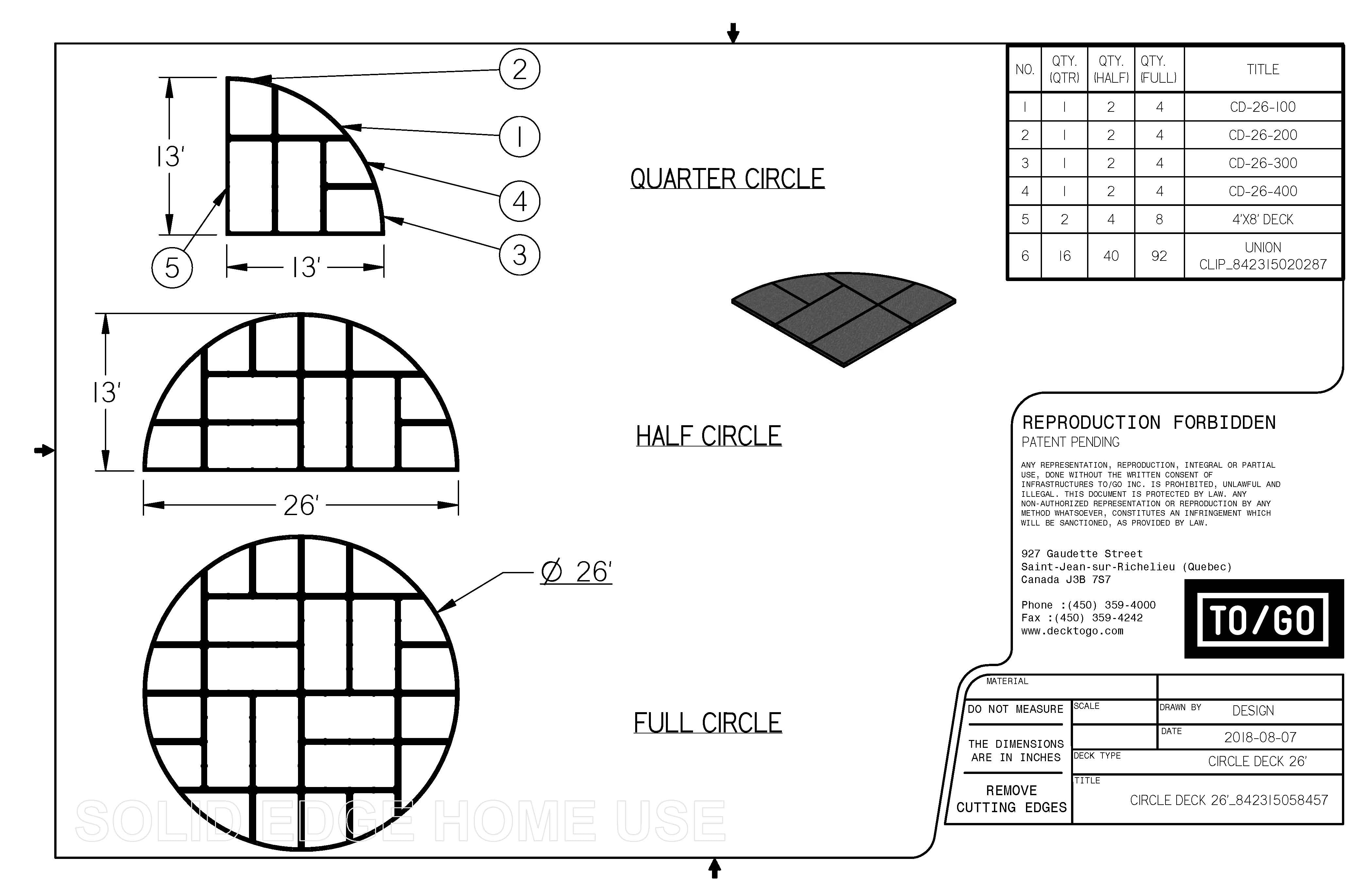 Circular Deck Kits-13