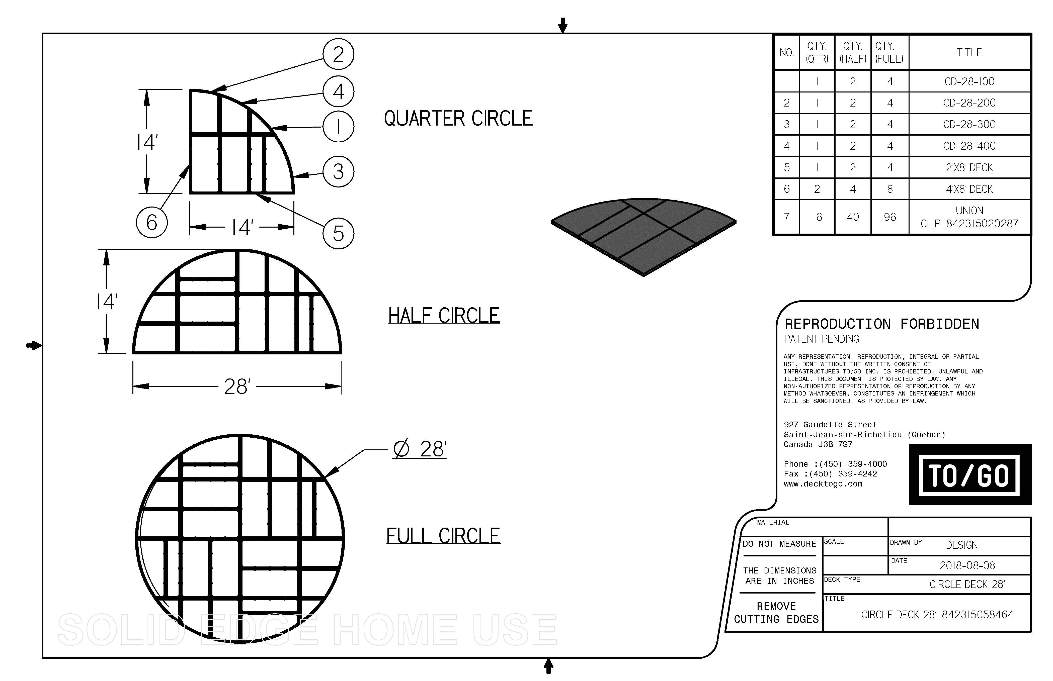 Circular Deck Kits-14