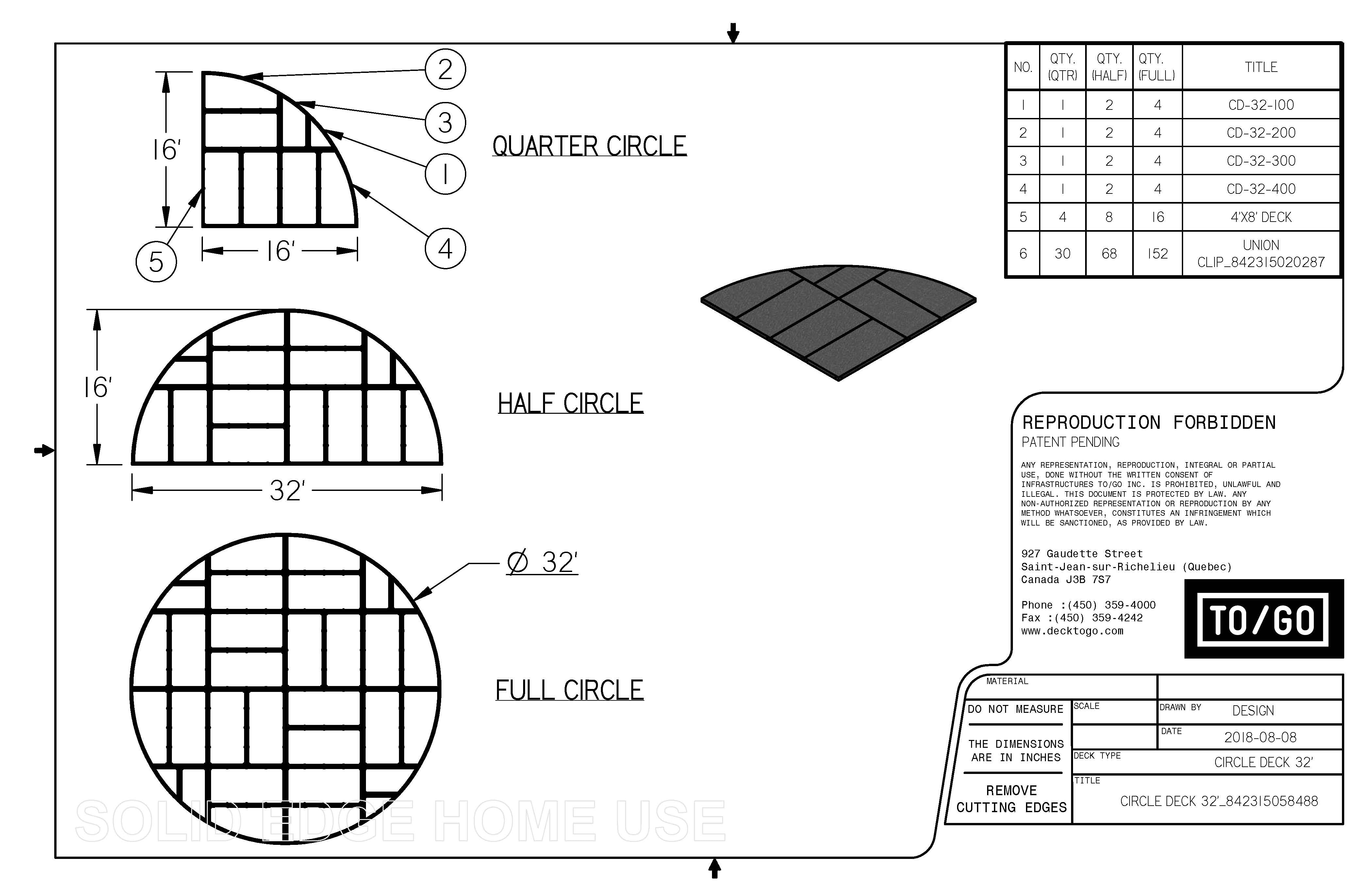 Circular Deck Kits-16