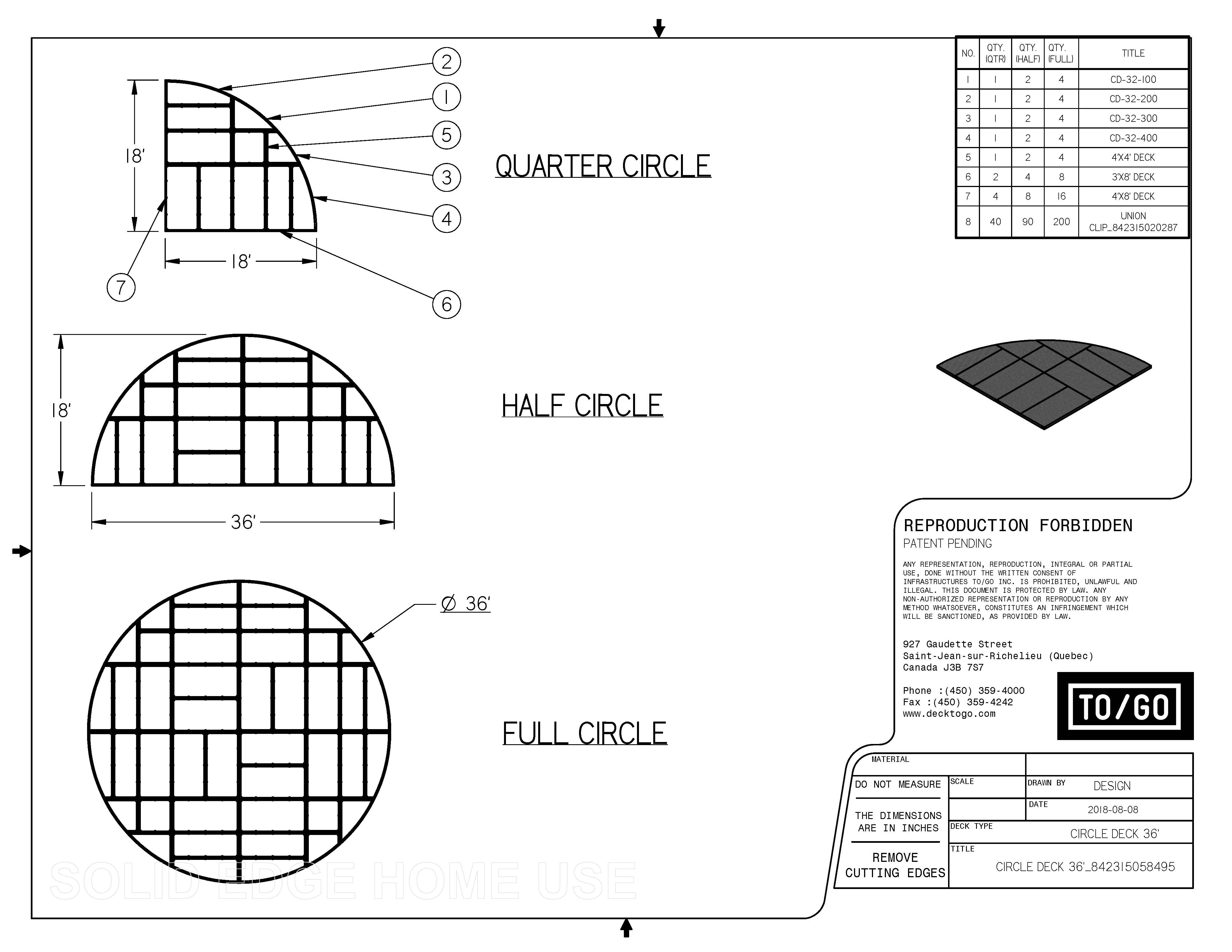 Circular Deck Kits-17