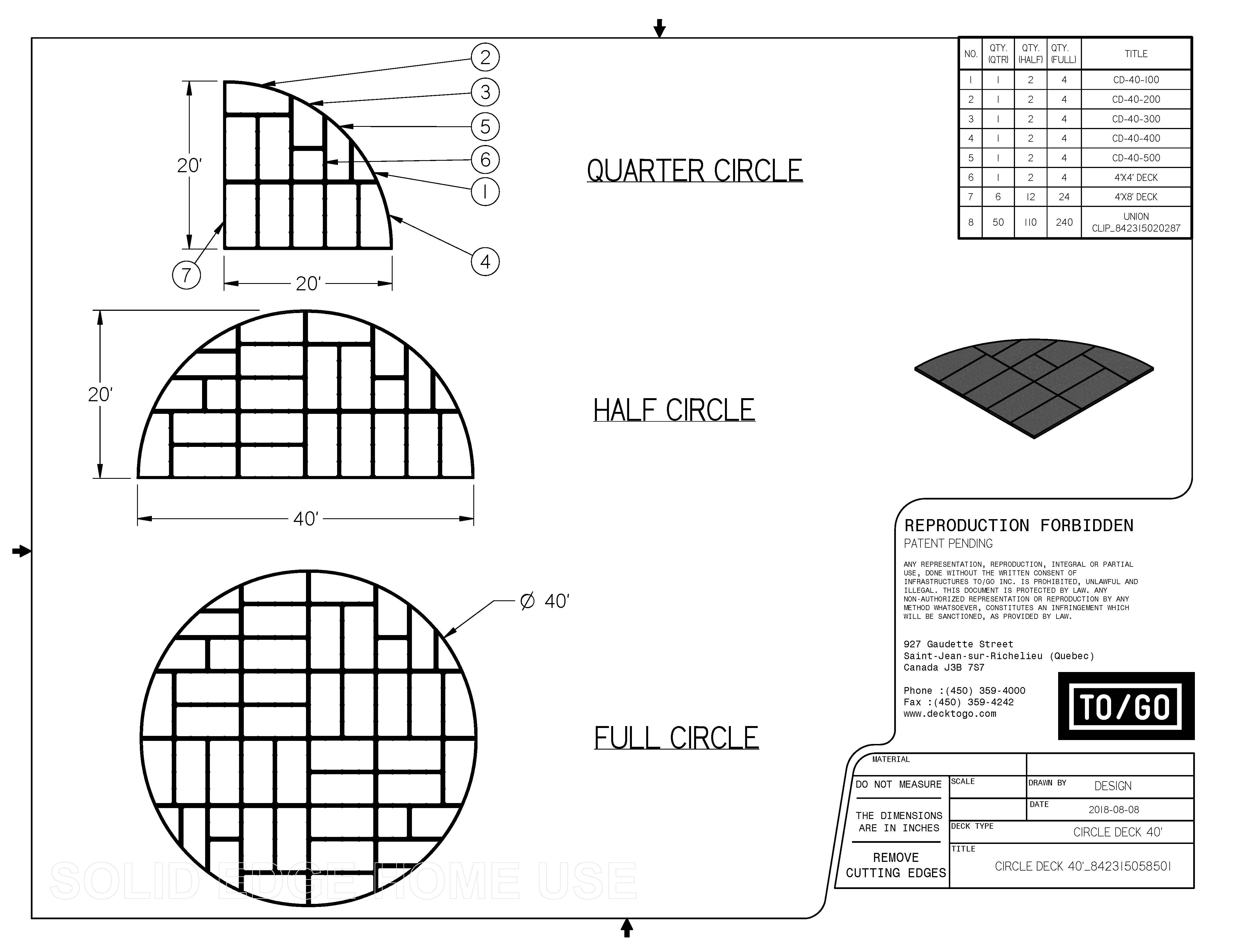 Circular Deck Kits-18