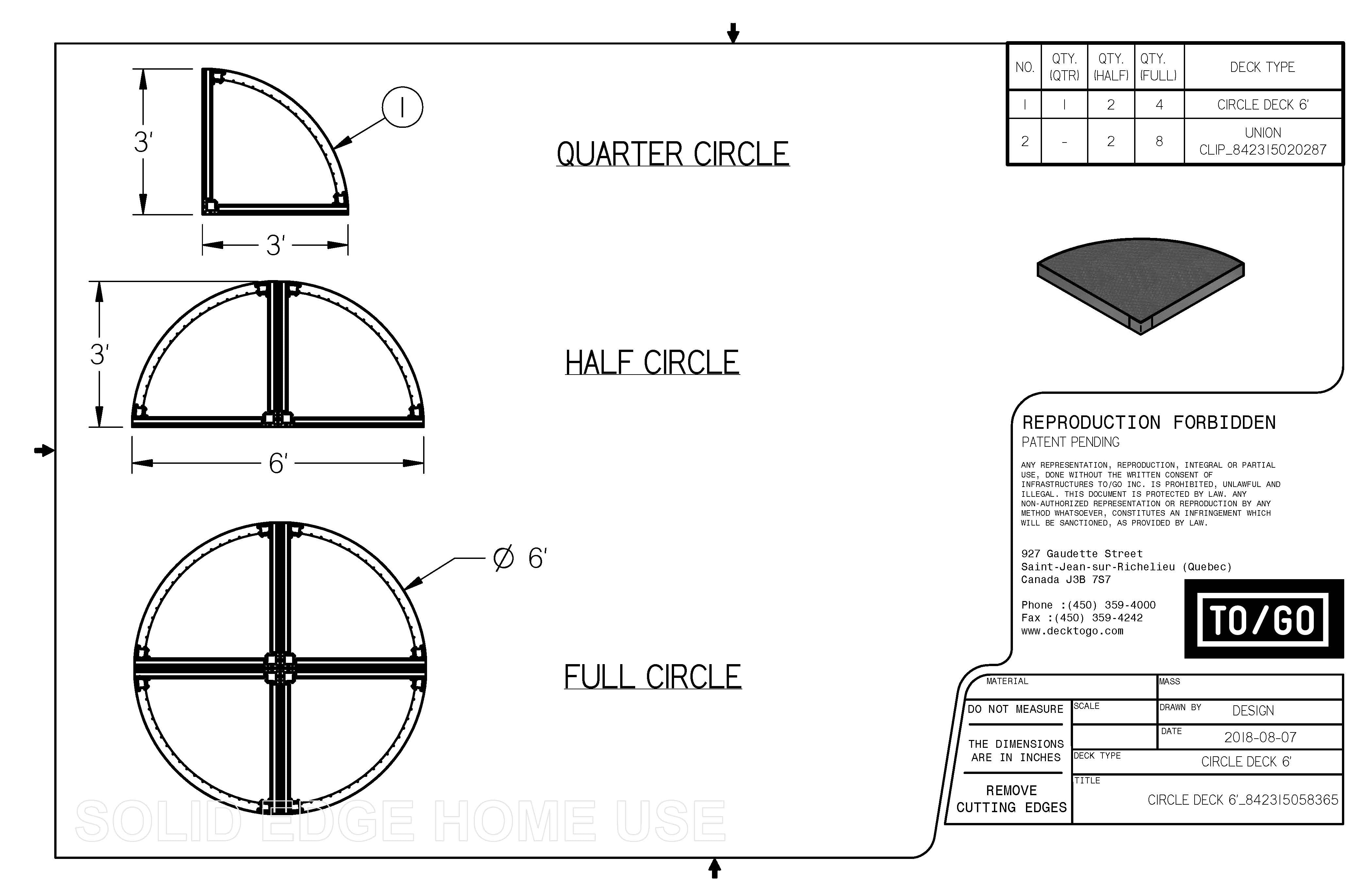 Circular Deck Kits-5