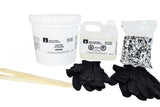 DOUBLE KIT (500 sq/ft) Super White PE700238 100% Solid Epoxy Includes 2 x 4,5L : 2x Clear (842315052011) & 1x Dye (PE700238 1L)