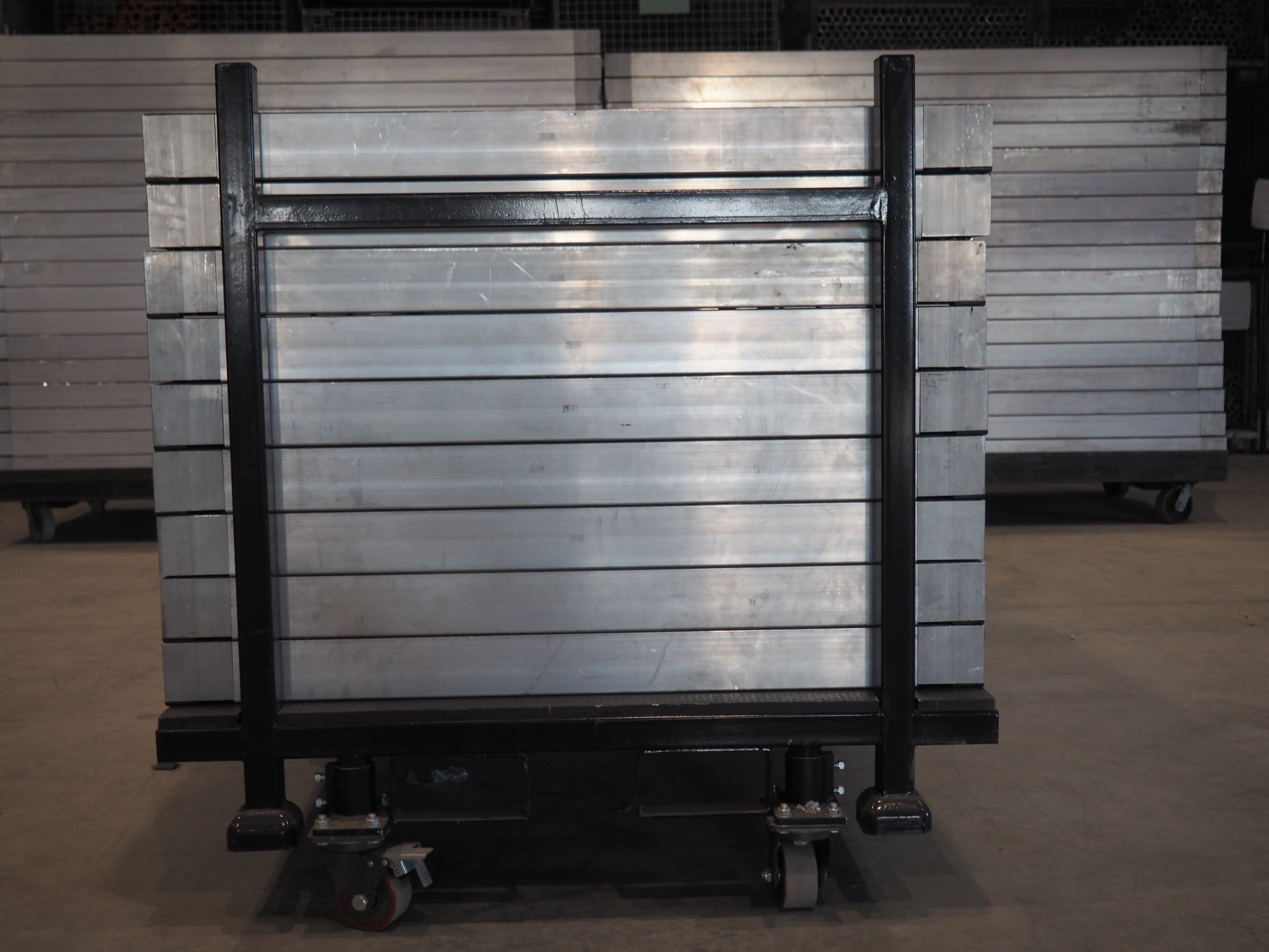 flat pack 4X8 decks cart