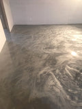 Silver Metallic 100% Solid Epoxy Kit 4,5L Includes : 1x (842315052011) & 1x (BASE-101-500ML)