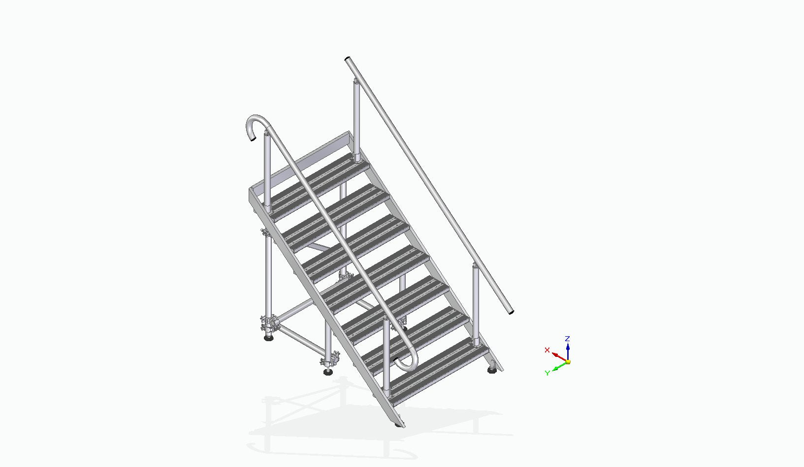Escalier de Main Courante (droit)-14