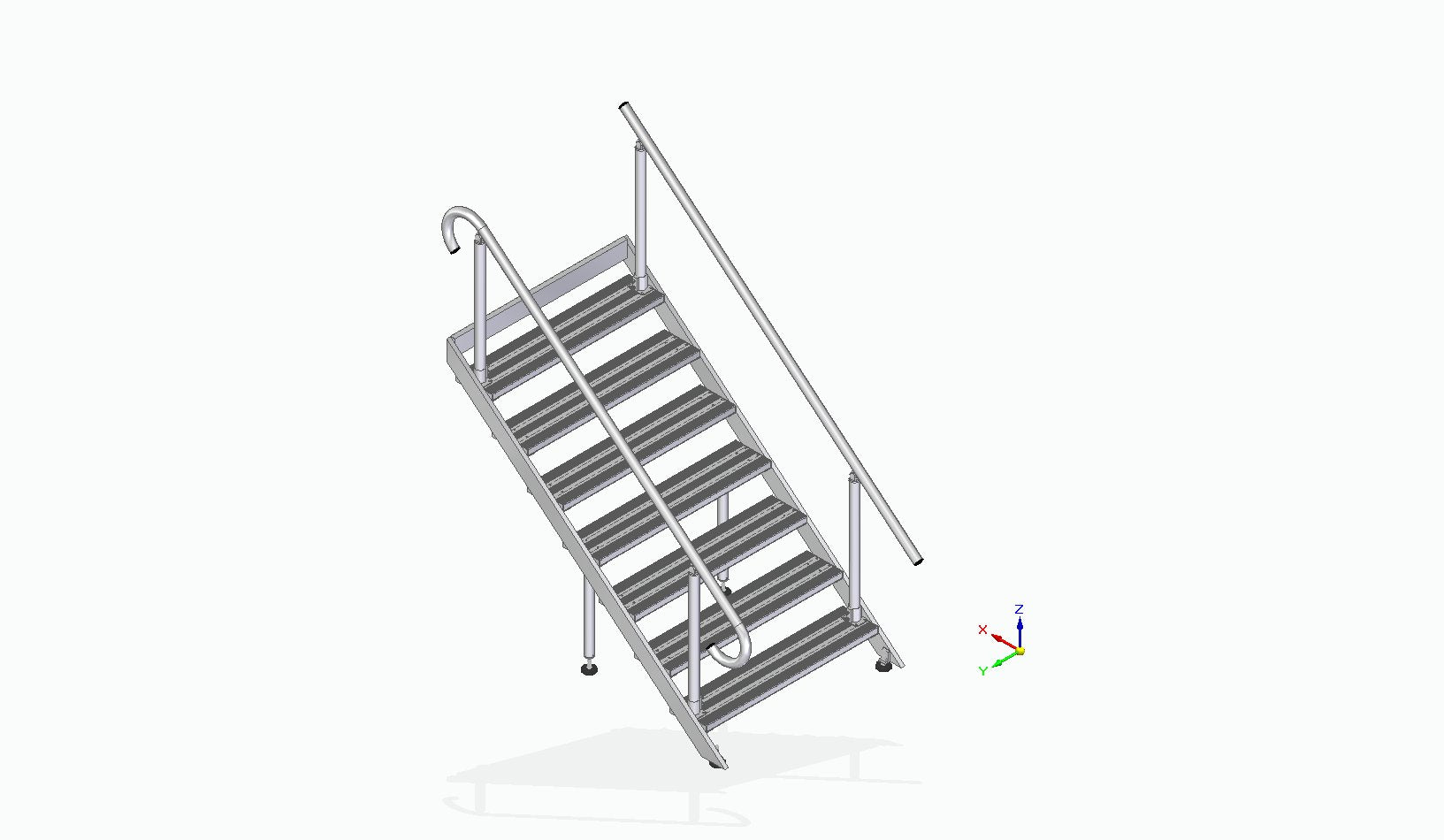 Escalier de Main Courante (droit)-13