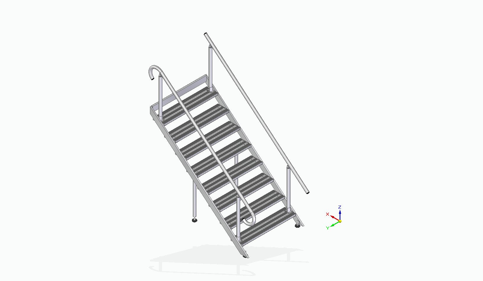 Escalier de Main Courante (droit)-15