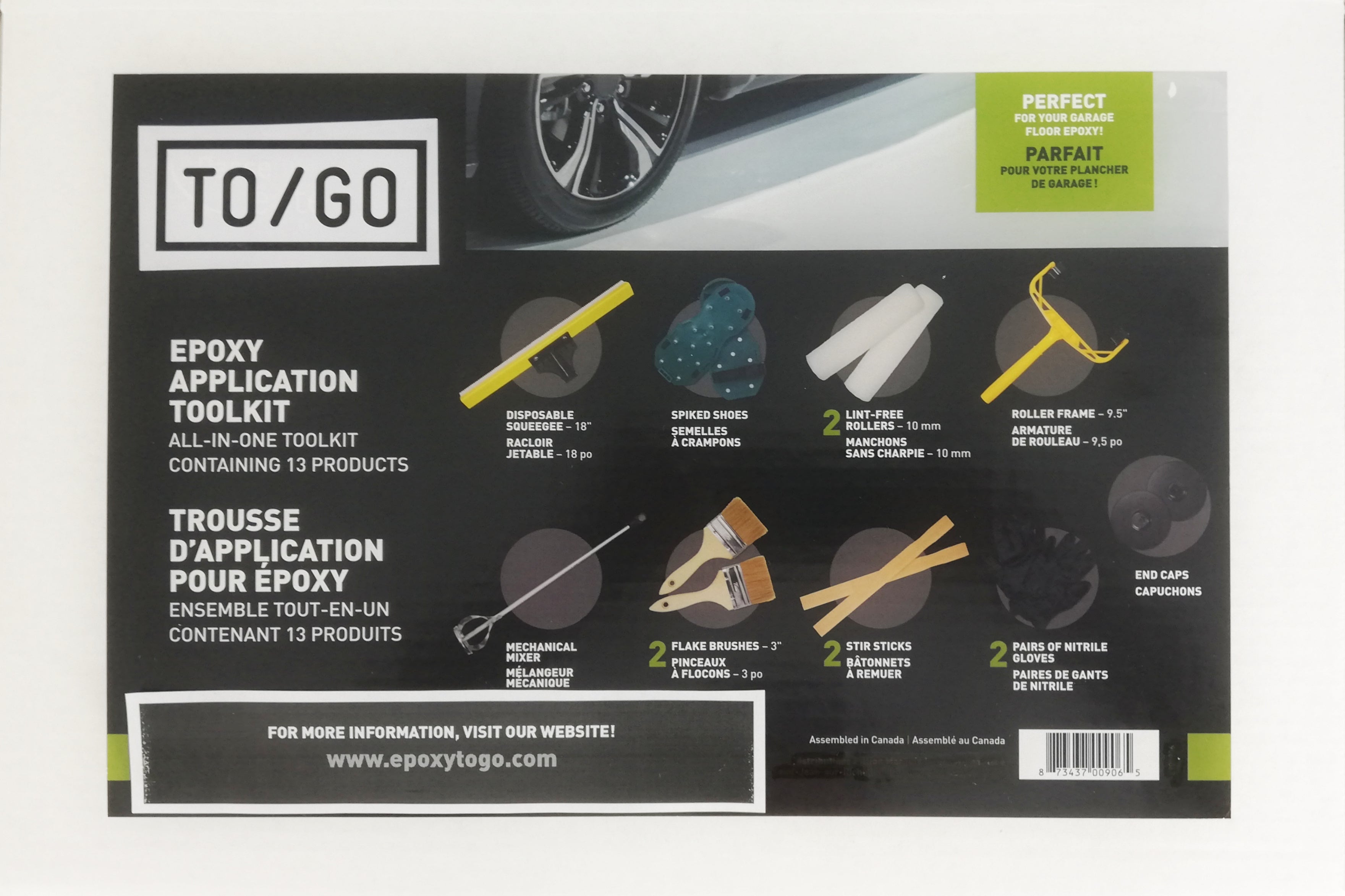 Trousse D'Application pour Époxy (13 produits)-2