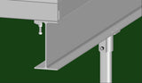 Cassette OL Series - STRUCTURAL CEDAR  DECK TILE Aluminium + Canadian Red Cedar (Cassette Type)