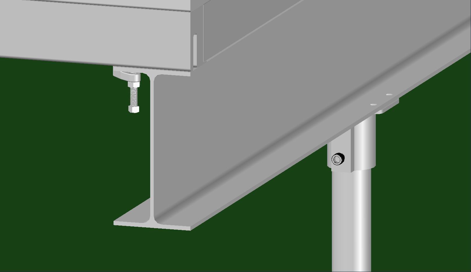 Cassette OL Series - STRUCTURAL DECK TILE FRAME, NO WOOD (Cassette Type)