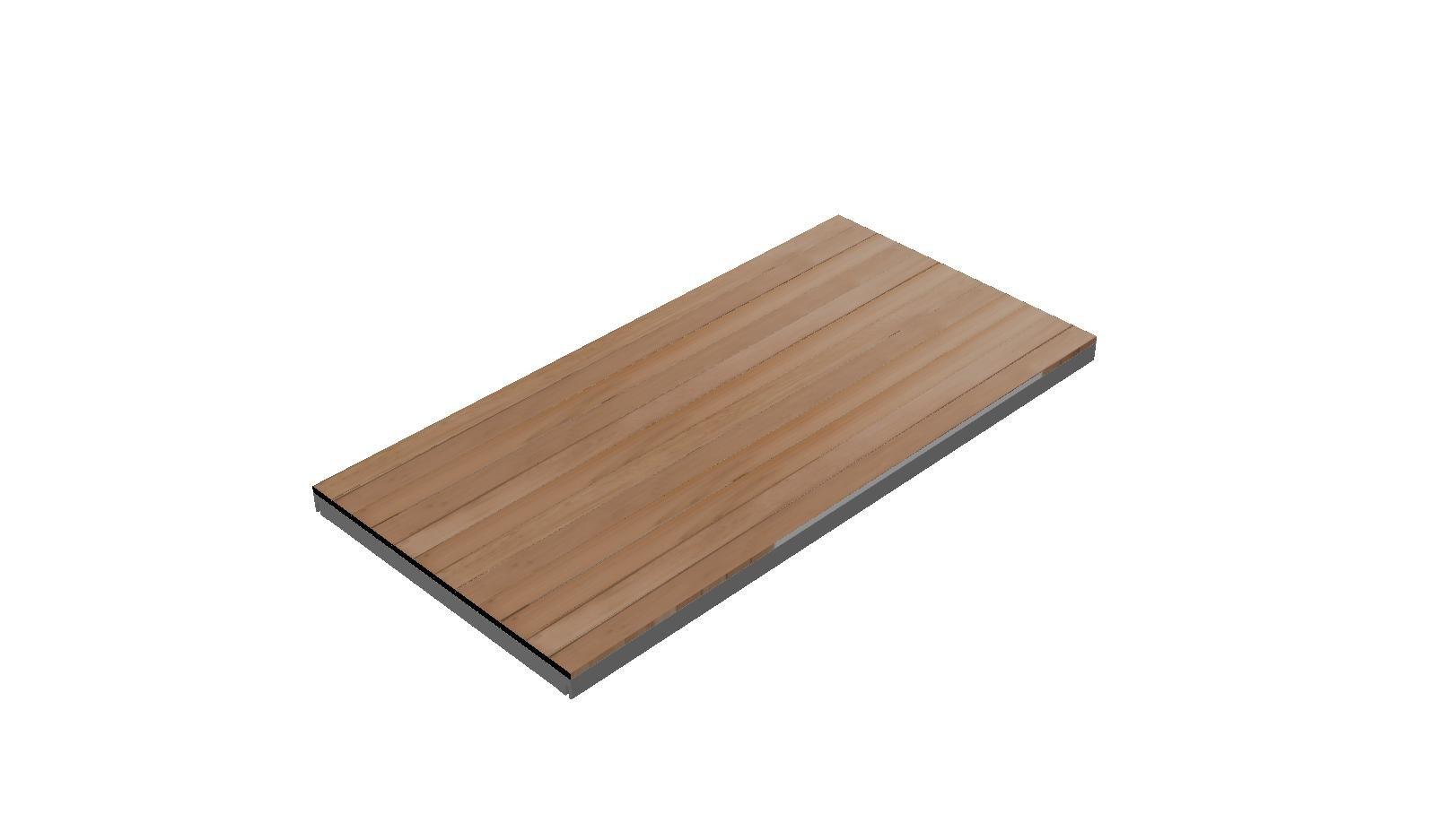 Cassette OL Series - STRUCTURAL DECK TILE FRAME, NO WOOD (Cassette Type)