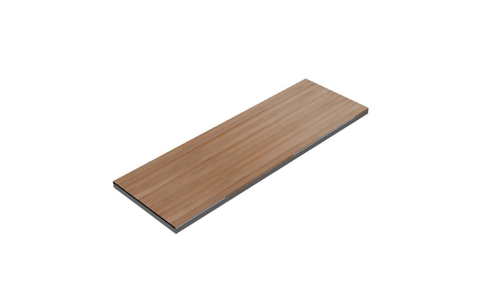 Cassette OL Series - STRUCTURAL DECK TILE FRAME, NO WOOD (Cassette Type)