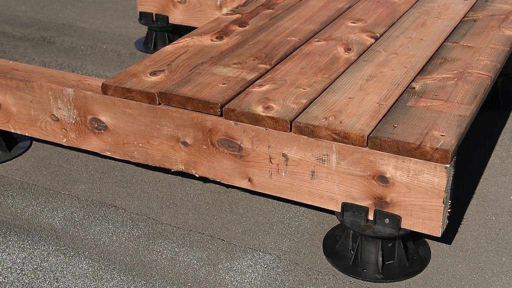 Pedestal - DTG-PAVERS  And/or LUMBER JOIST Adjustable Pedestal Support  (Pack Of 8)
