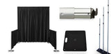 Pipe And Drapes - Adjustable Upright Pipe With Slip-Lock Two Pieces Pipe, 4'' Pin And Screw