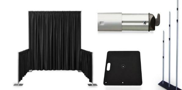 Pipe And Drapes - Banjo Drape Sections