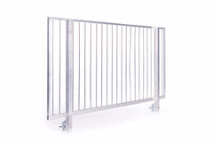 Railing - Aluminum Guardrail Frame (Code Compliant For Public Use) ALUMINUM MILL FINISH