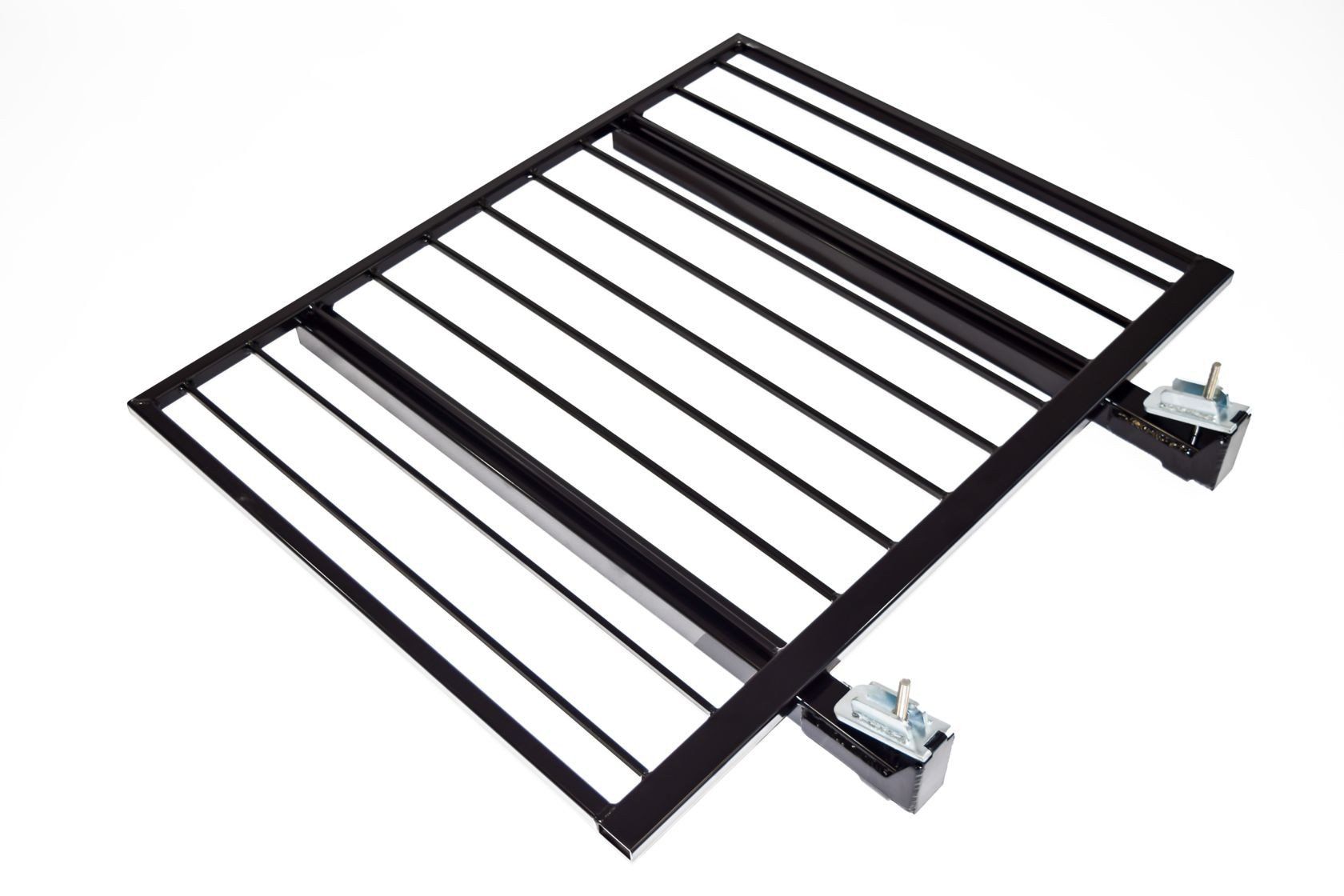 Railing - Aluminum Guardrail Frame (Code Compliant For Public Use) BLACK FINISH