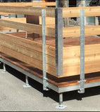 Railing - Finishing Railing Aluminum Corner Steel Angle