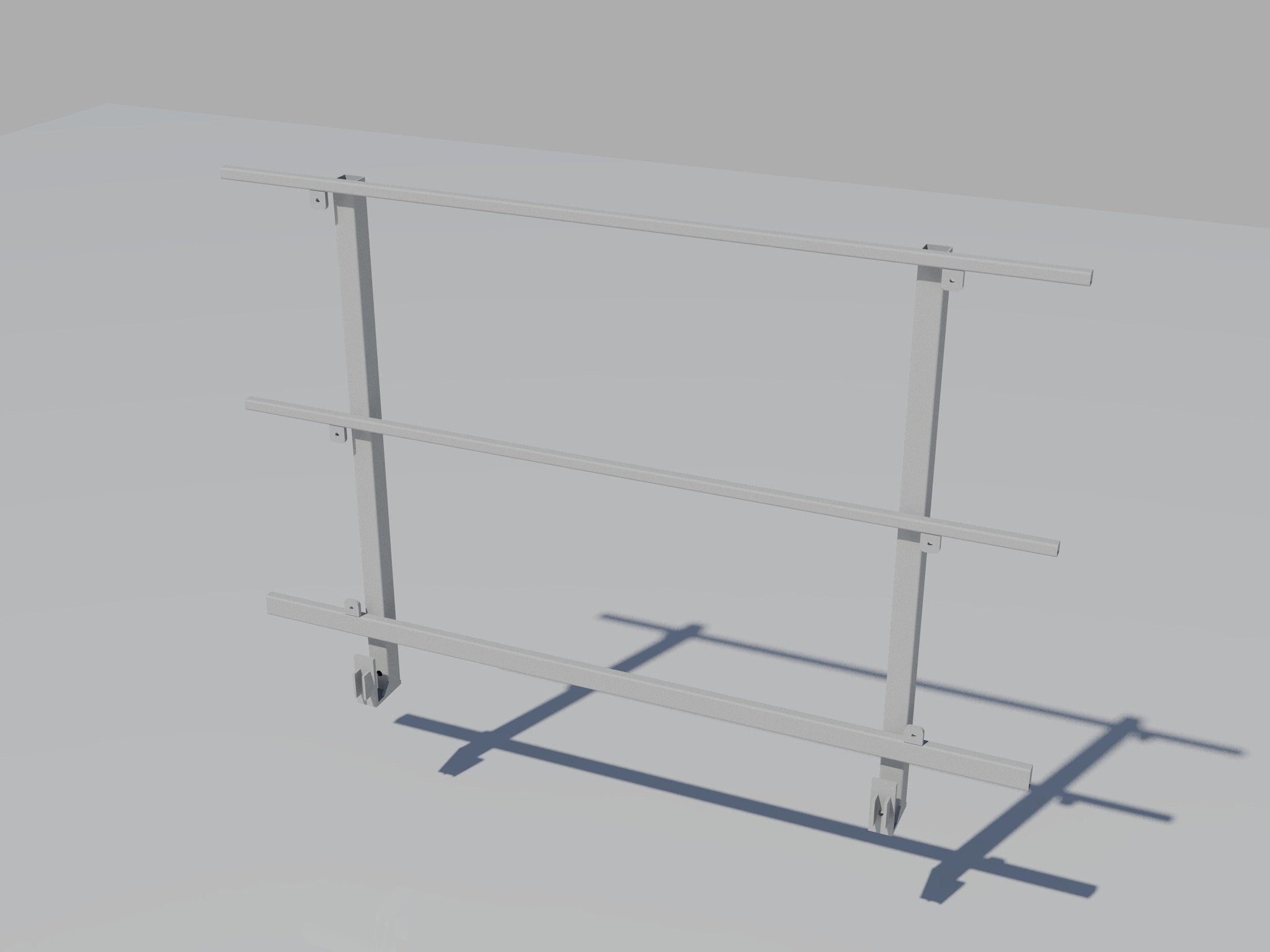 Railing - Galvanized Tubular Steel Frame ( For Workers)