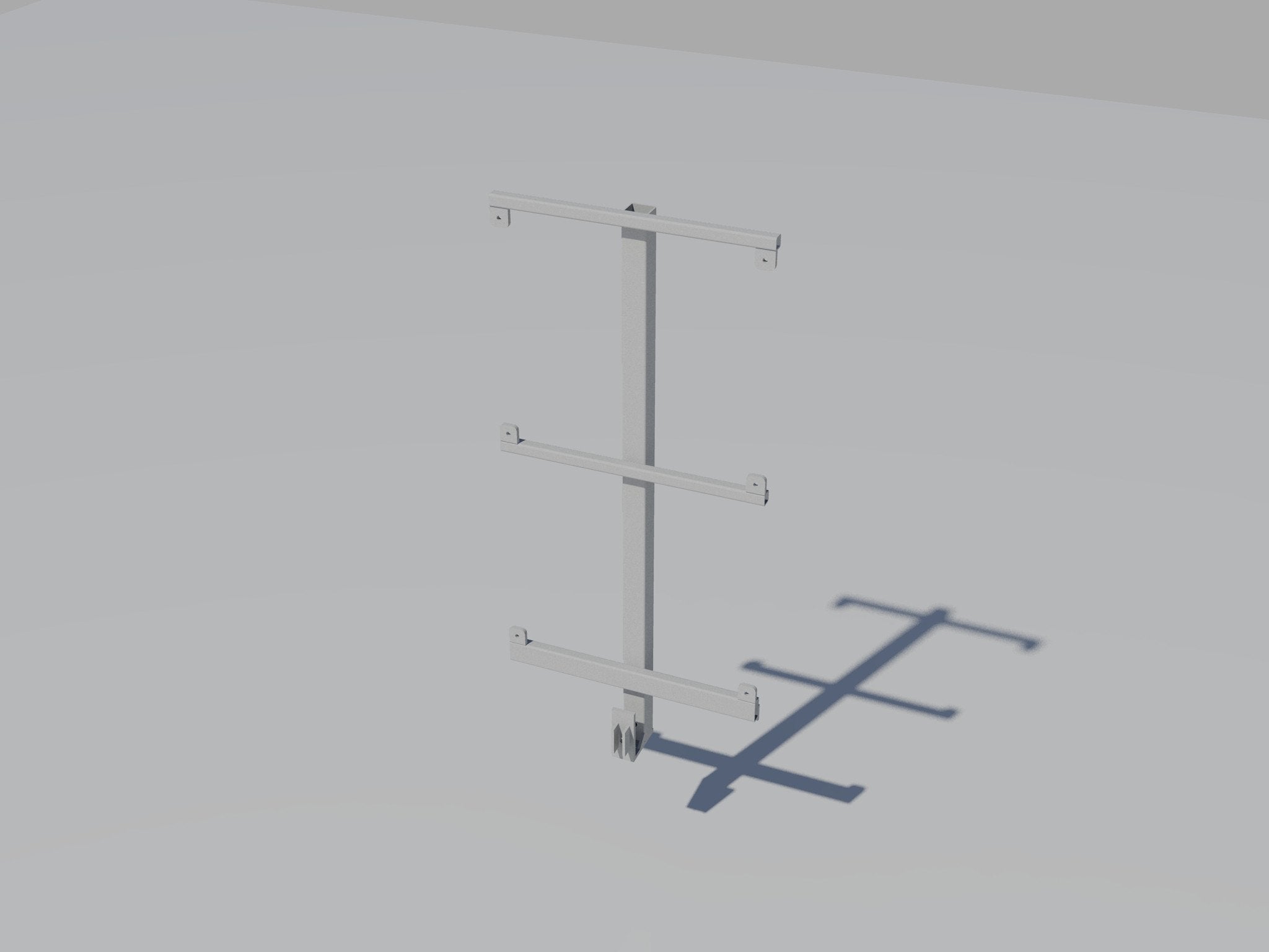 Railing - Galvanized Tubular Steel Frame ( For Workers)