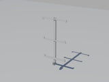 Railing - Galvanized Tubular Steel Frame ( For Workers)