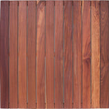 Wood Tiles - Cumaru Deck Tile ( Not Oiled, Pin Hole And Light Scratches Are Normal)